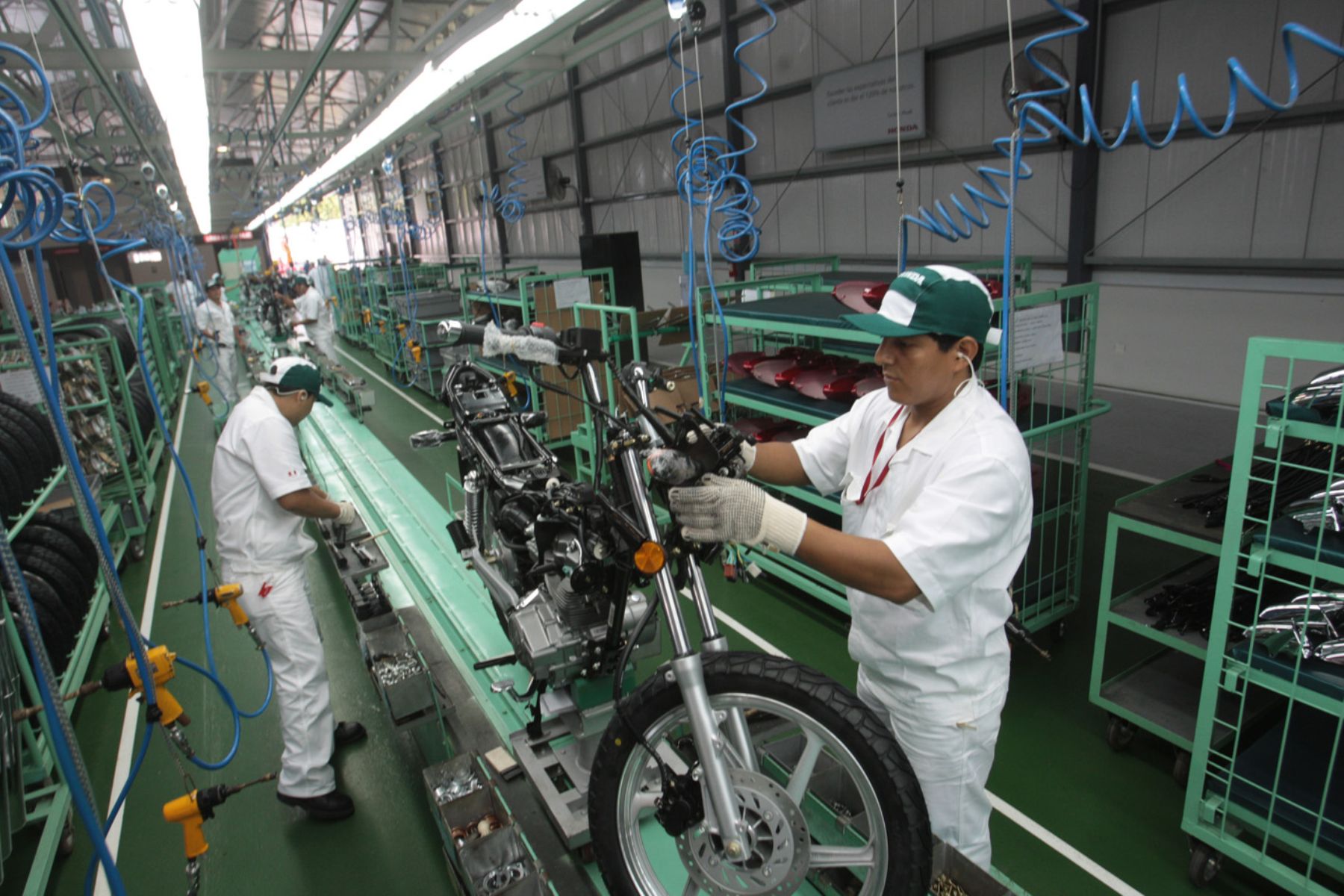 Honda inauguró planta de ensamblaje de motocicletas en Iquitos con inversión de S/. 10 millones | Noticias | Agencia Peruana de Noticias Andina