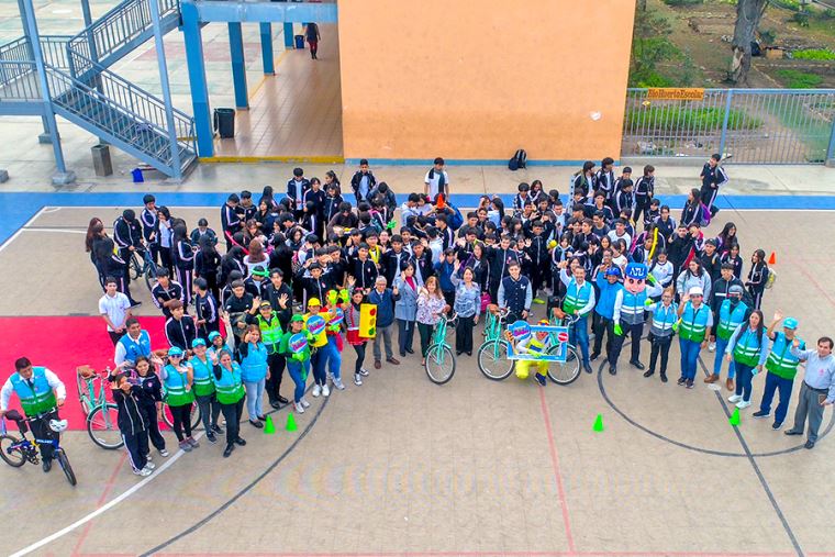 ATU impulsa la movilidad sostenible en Lima y Callao desde las escuelas con el programa "A tu cole en bici"
