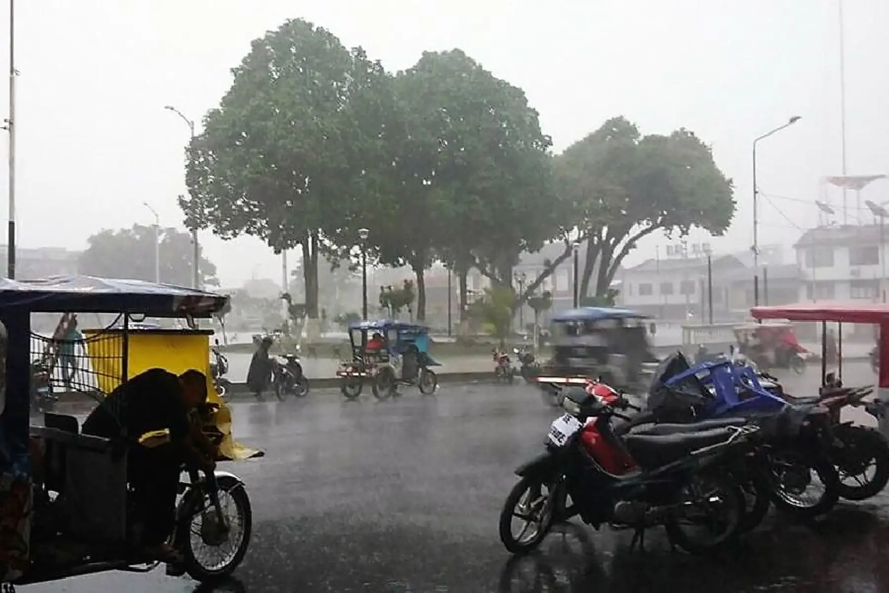 San Martín: lluvia de más de nueve horas inunda las calles de Tarapoto | Noticias | Agencia Peruana de Noticias Andina