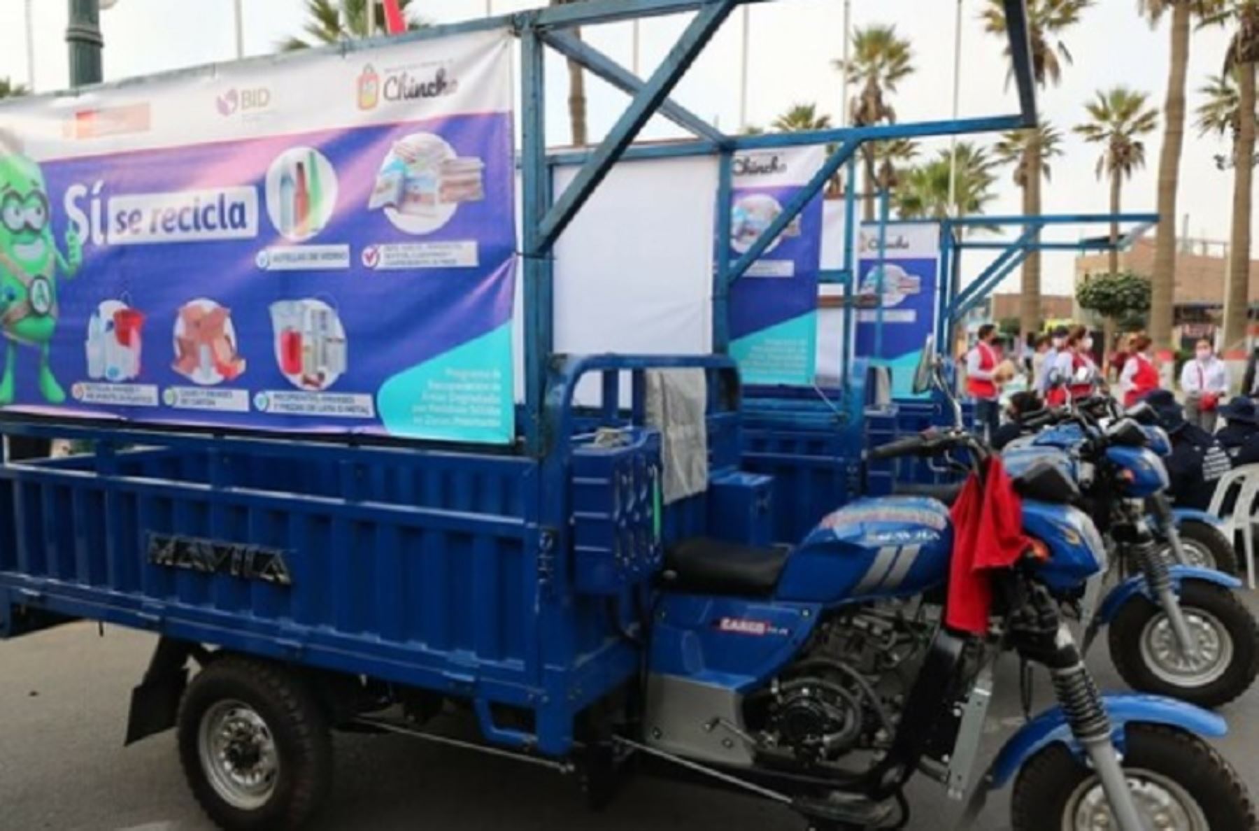 Minam entrega vehículos para fortalecer actividades de reciclaje en Chincha | Noticias | Agencia Peruana de Noticias Andina