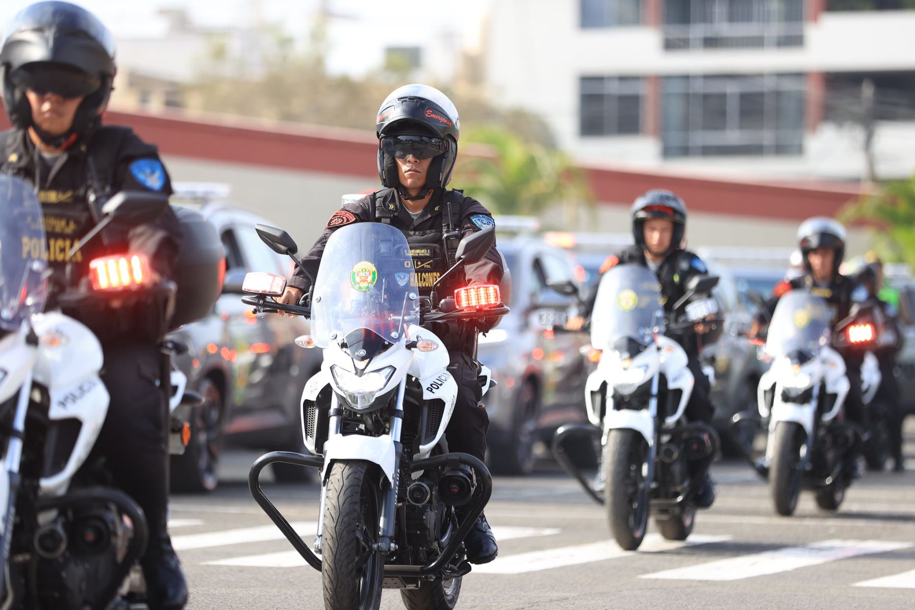 Presidenta Dina Boluarte participa en la ceremonia de entrega de nuevos vehículos para la Policía Nacional| Galería Fotográfica | Agencia Peruana de Noticias Andina
