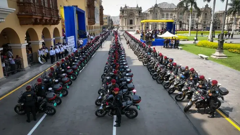 Policía recibió primer lote de 400 motos para reforzar la seguridad  ciudadana en Lima | RPP Noticias