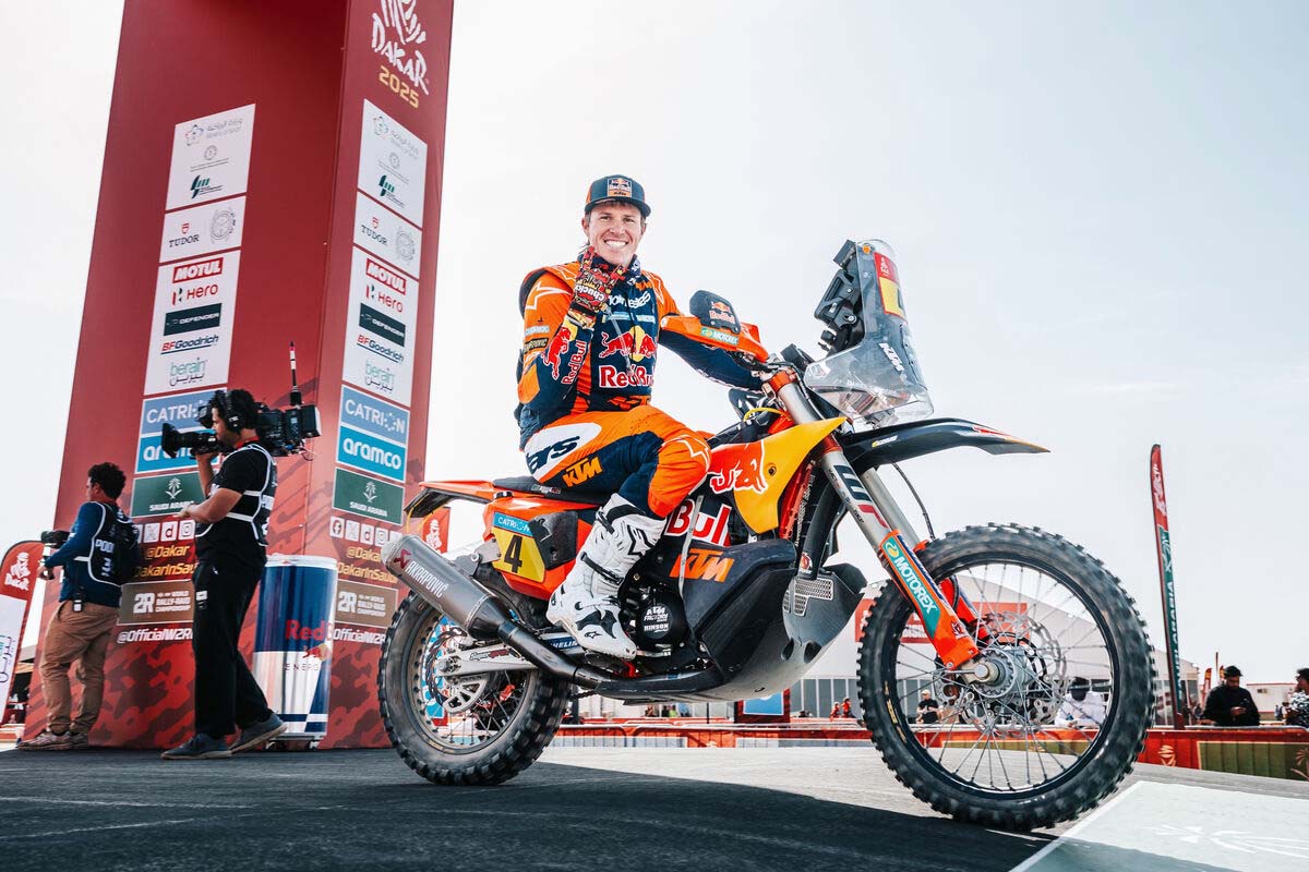 Rally Dakar. Etapa 2. Daniel Sanders mantiene su liderato