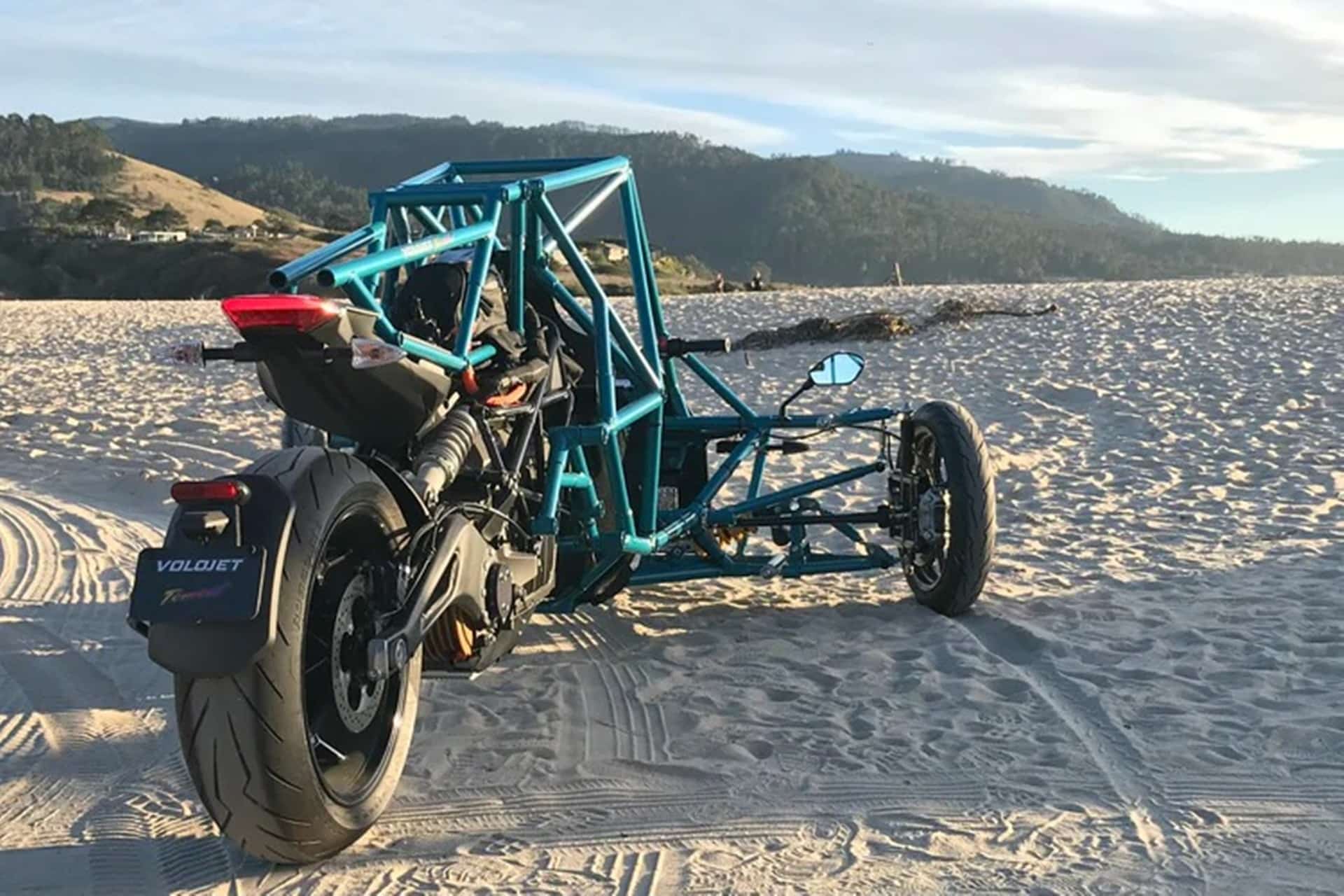 Convierte tu Zero "S" en un loco Trike a lo Mad Max con el kit Tomcat de Volojet