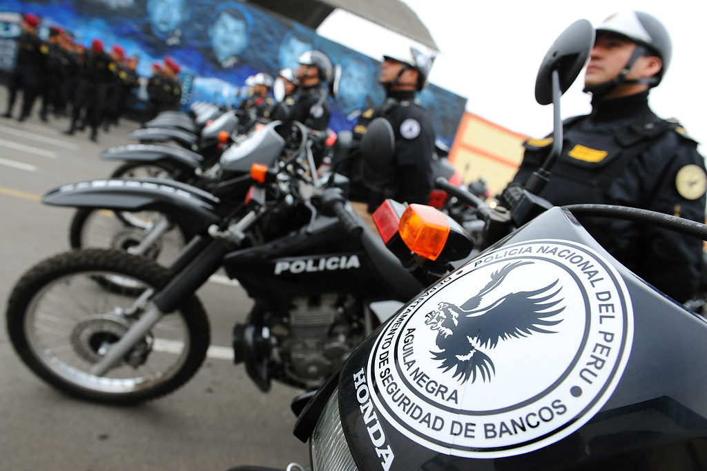 Policía Nacional recibió 28 motos para reforzar labor de “Águilas Negras”  en seguridad de bancos. | Flickr