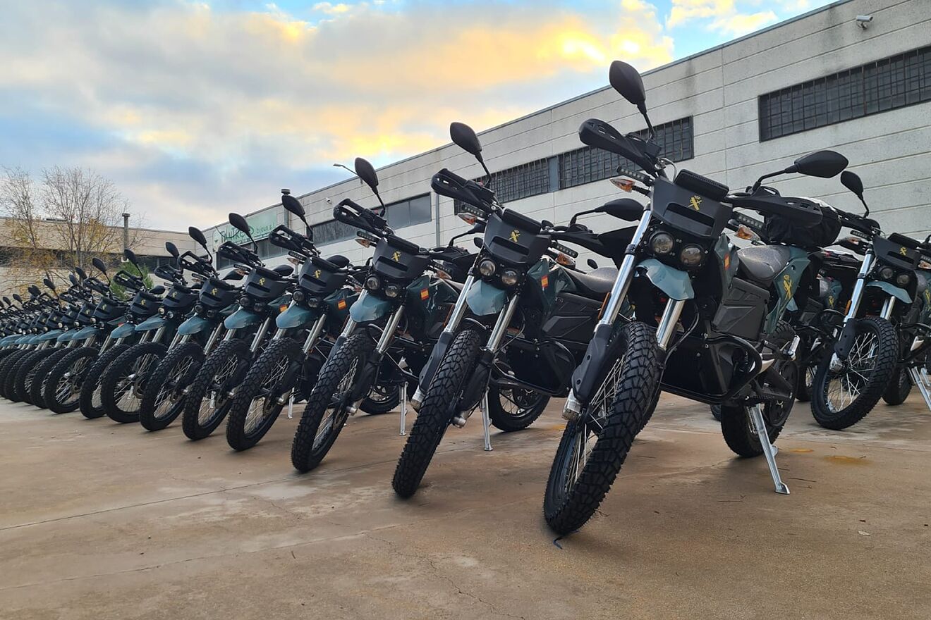 motos electricas - Guardia Civil - Seprona - ZERO FX ZF7.2