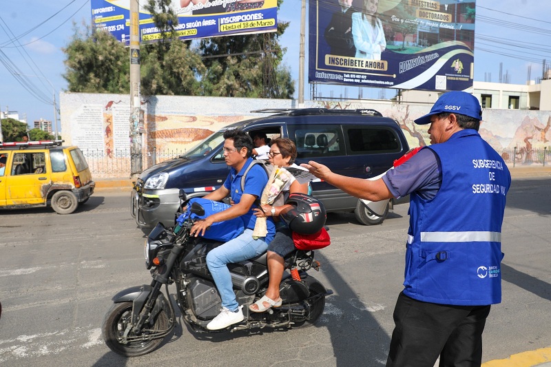 MPT sigue sensibilizando respecto al tránsito seguro - Noticias -  Municipalidad Provincial de Trujillo - Plataforma del Estado Peruano