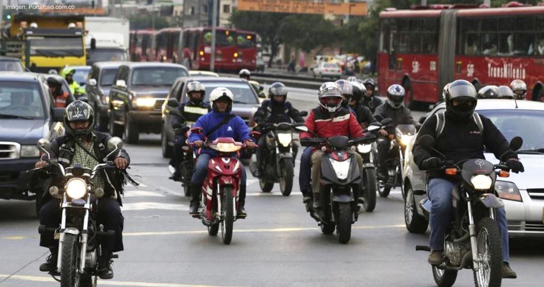 1 de cada 7 colombianos utiliza la moto como medio de transporte o trabajo