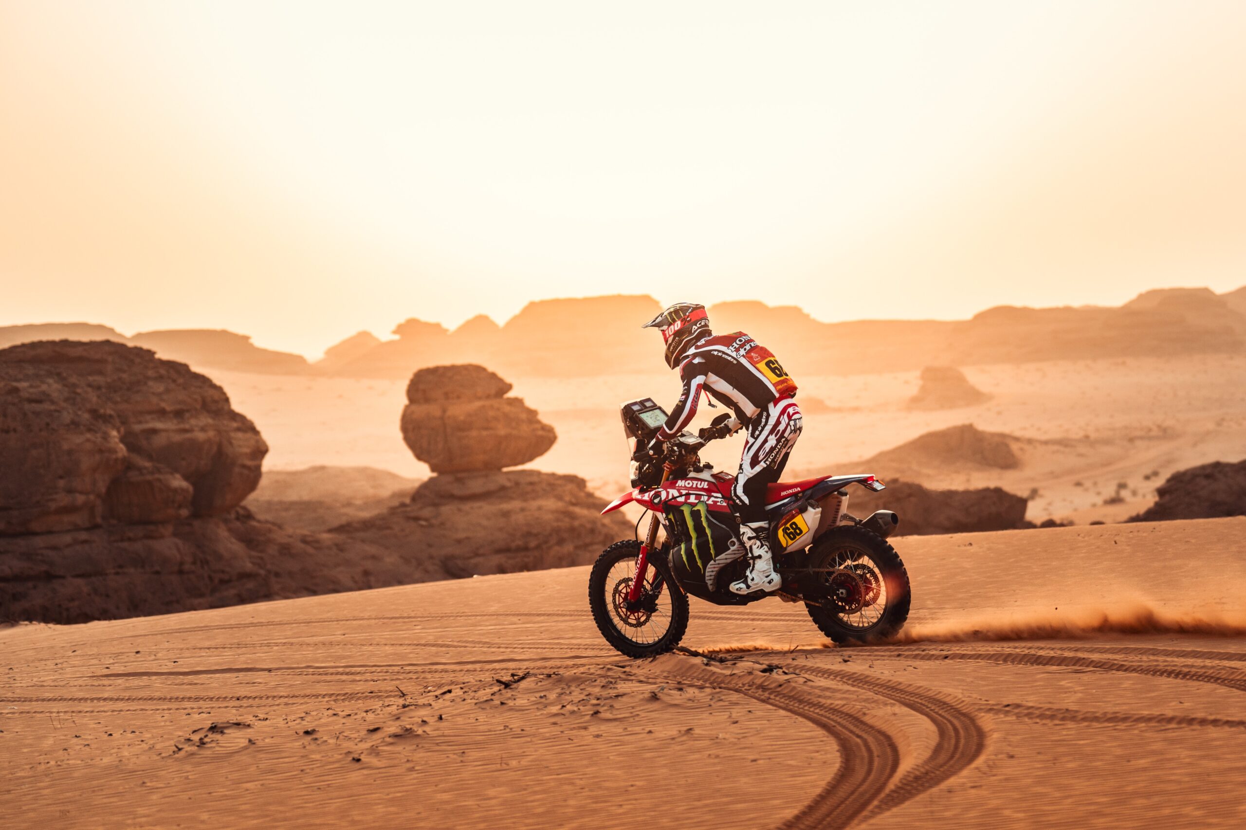 Honda takes control – Marathon stage sets initial signs for the 2026 Dakar Rally