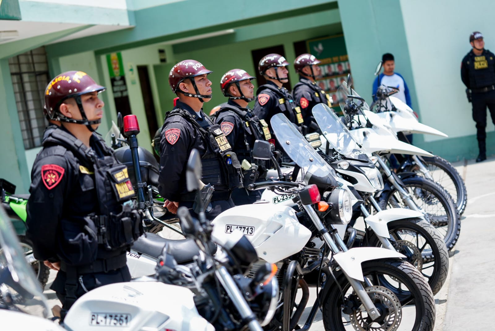 Gobierno Regional ya dio buena pro a compra de 20 motos para patrullaje PNP