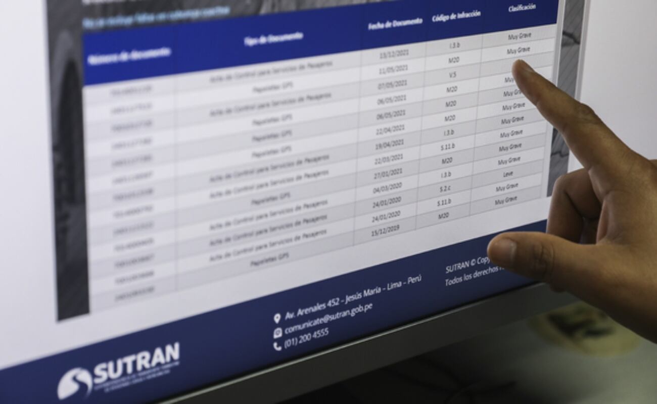 Consulta AQUÍ detalles acerca de tus infracciones solo con número de placa  vehicular | Sutran | tdpe | RESPUESTAS | EL COMERCIO PERÚ