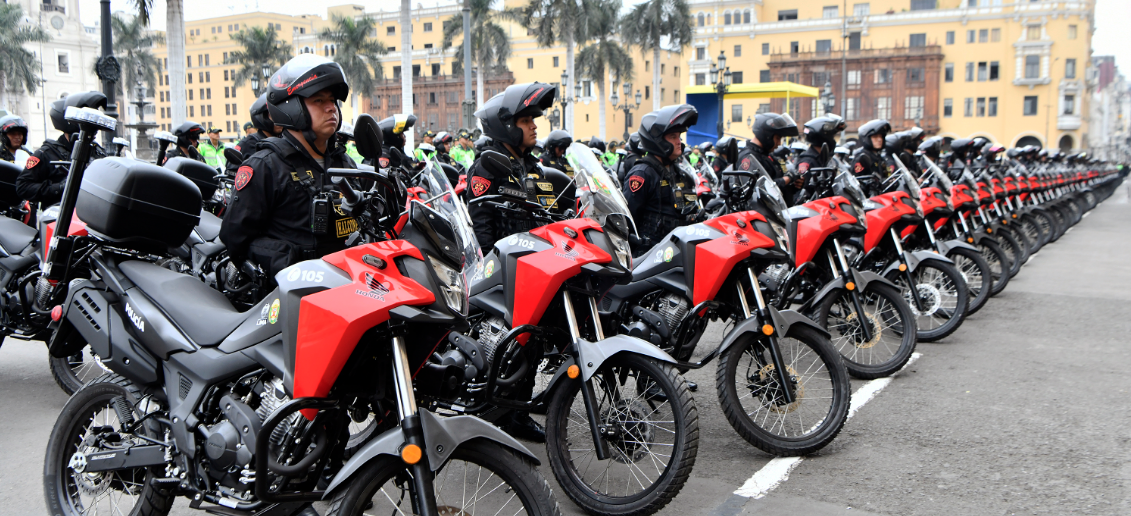 Municipalidad de Lima entregará 549 motocicletas de alta cilindrada a la Policía Nacional para reforzar seguridad | CanalB.pe