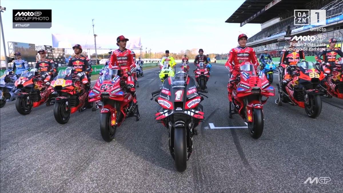 La inédita foto oficial de MotoGP: sin Jorge Martín... y con su moto vacía