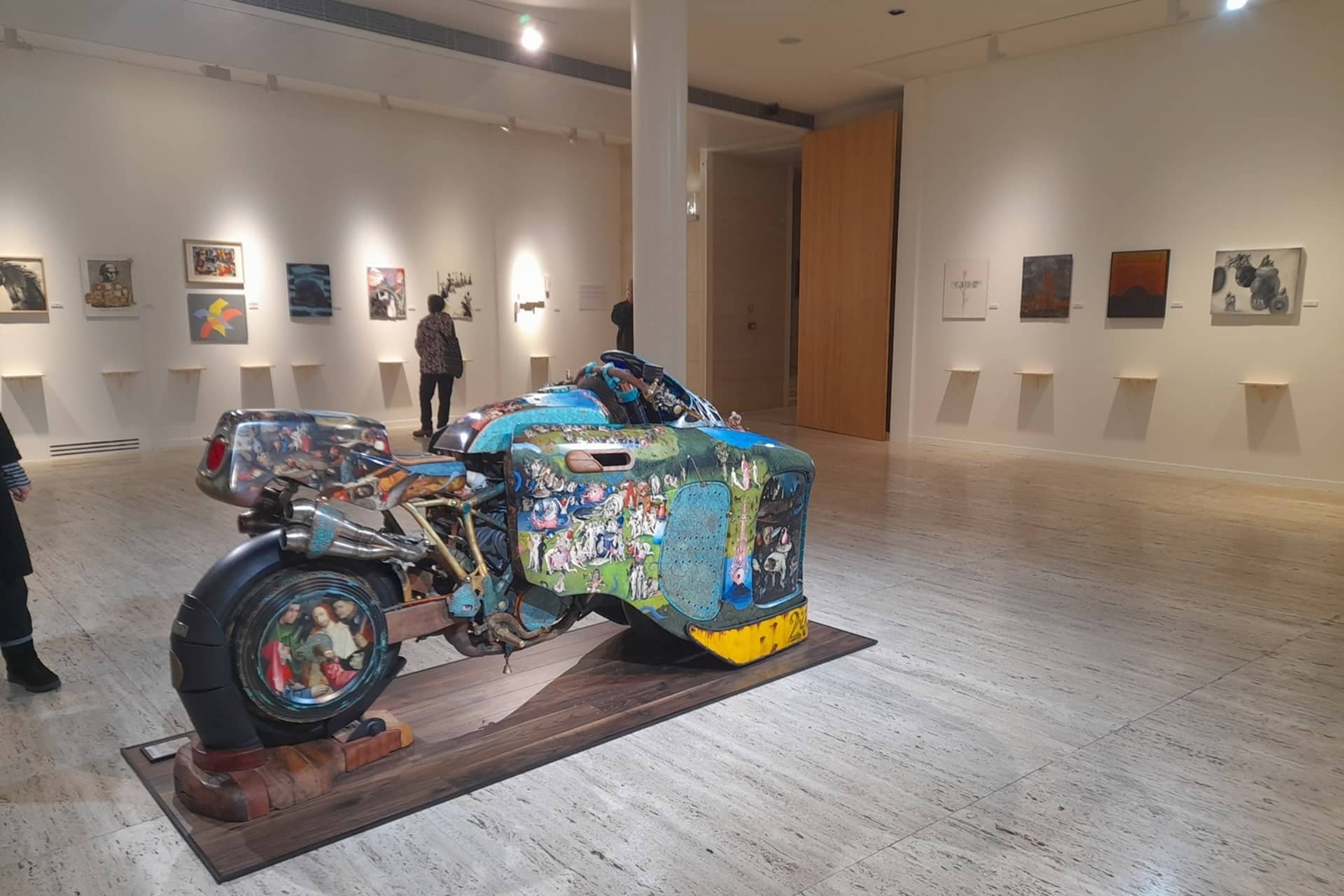 Esta preparación nos demuestra que se puede liar un buen “Pifostio” cuando eres amante del arte