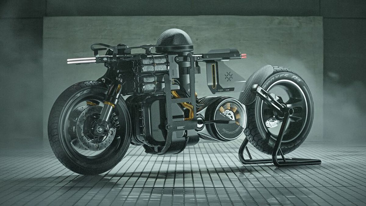 Hydra Bike: concepto de moto de hidrógeno | Moto1Pro