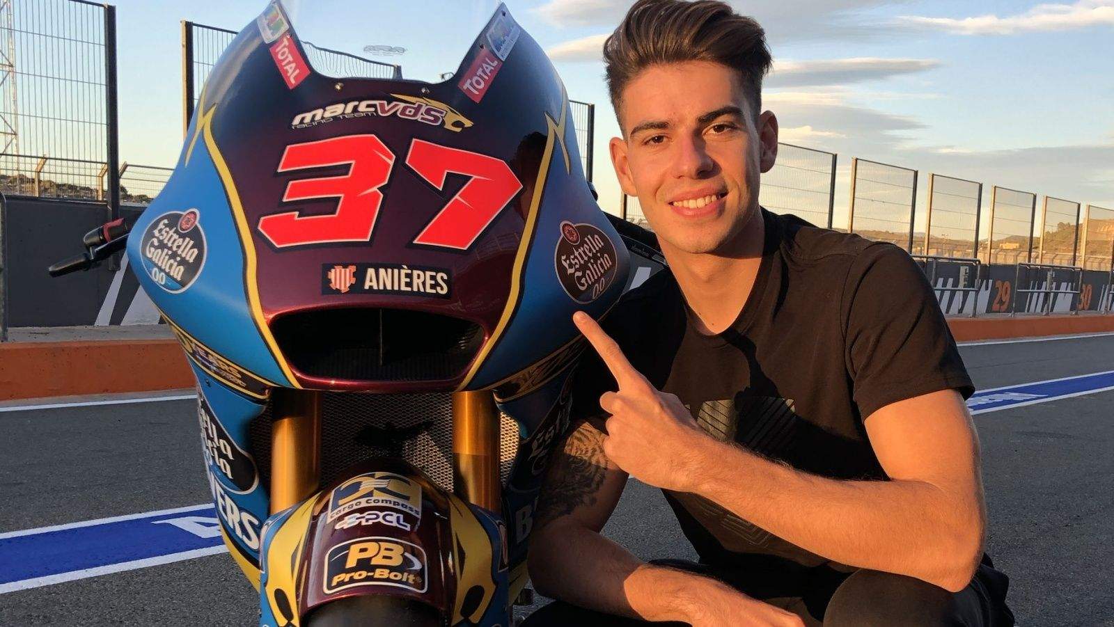 Augusto Fernández ficha por el EG 0,0 Marc VDS para Moto2 2020