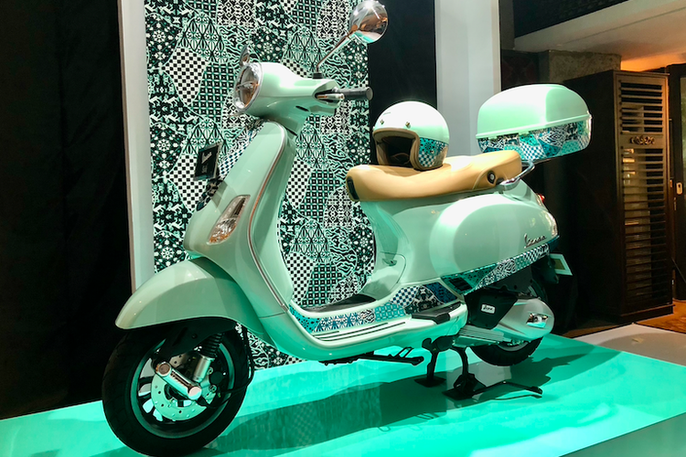 Dijual Rp 77 Juta, Apa Keistimewaan Vespa Batik?