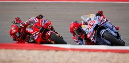 La polémica acción que ha acabado con Bagnaia y Marc Márquez en el suelo