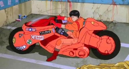 La moto de Shotaro Kaneda, protagonista de Akira.
