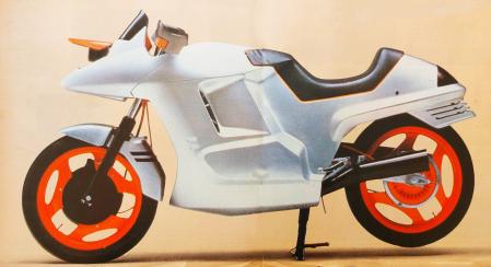 DOX bautizó esta moto con el nombre Hybrid.
