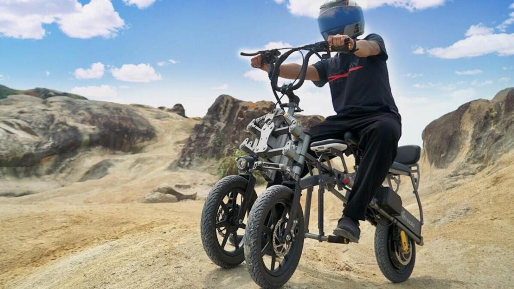 La moto eléctrica Afreda S6