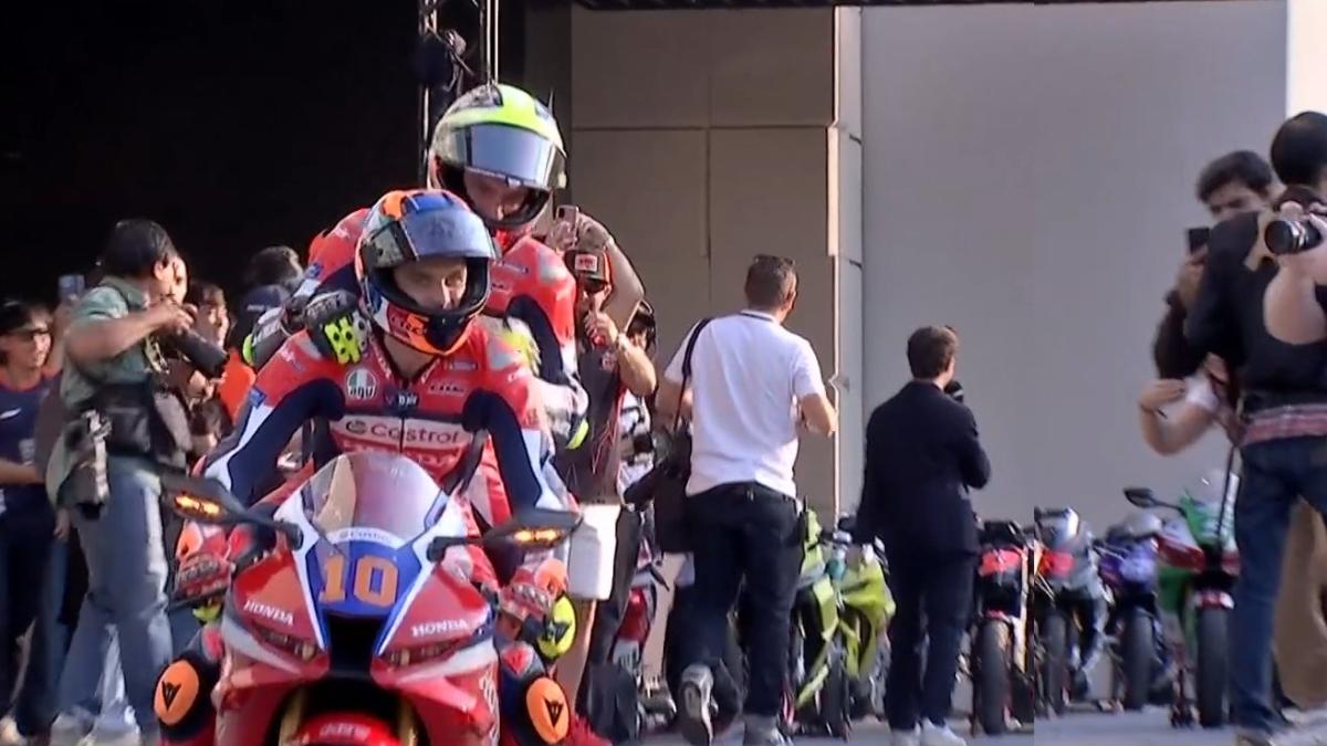 MotoGP celebra la primera presentación conjunta de su historia con locura máxima por Marc Márquez