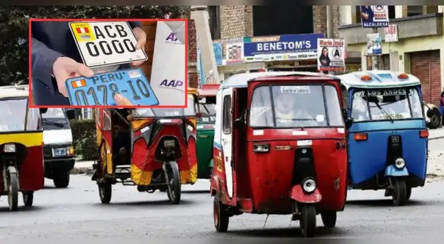 Confirmado | Mototaxis y motocicletas deberán cambiar sus modelos de placa desde esta FECHA: revisa el cronograma oficial, AQUÍ | El Popular