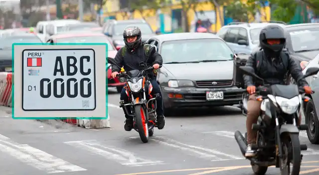 Cambios en placas en motos y mototaxis: MTC explica el uso del chip RFID y las multas por no actualizar a tiempo | El Popular