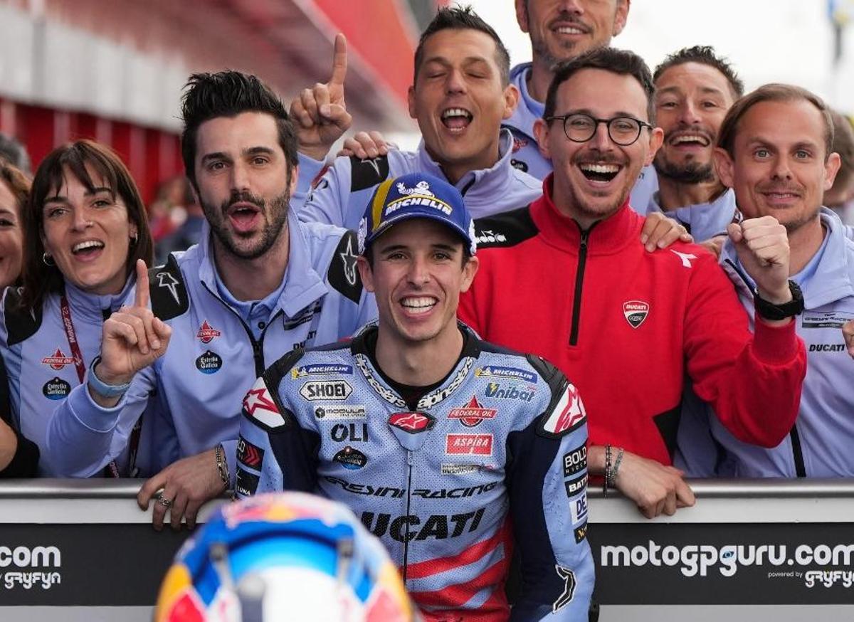 Alex Márquez logra su primer podio con Ducati en Argentina
