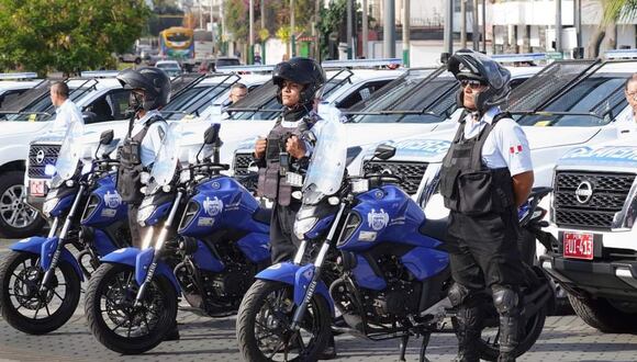 La Municipalidad de Pueblo Libre presentó a su nueva Unidad de Motorizados de Intervención Rápida (Grupo MIR).