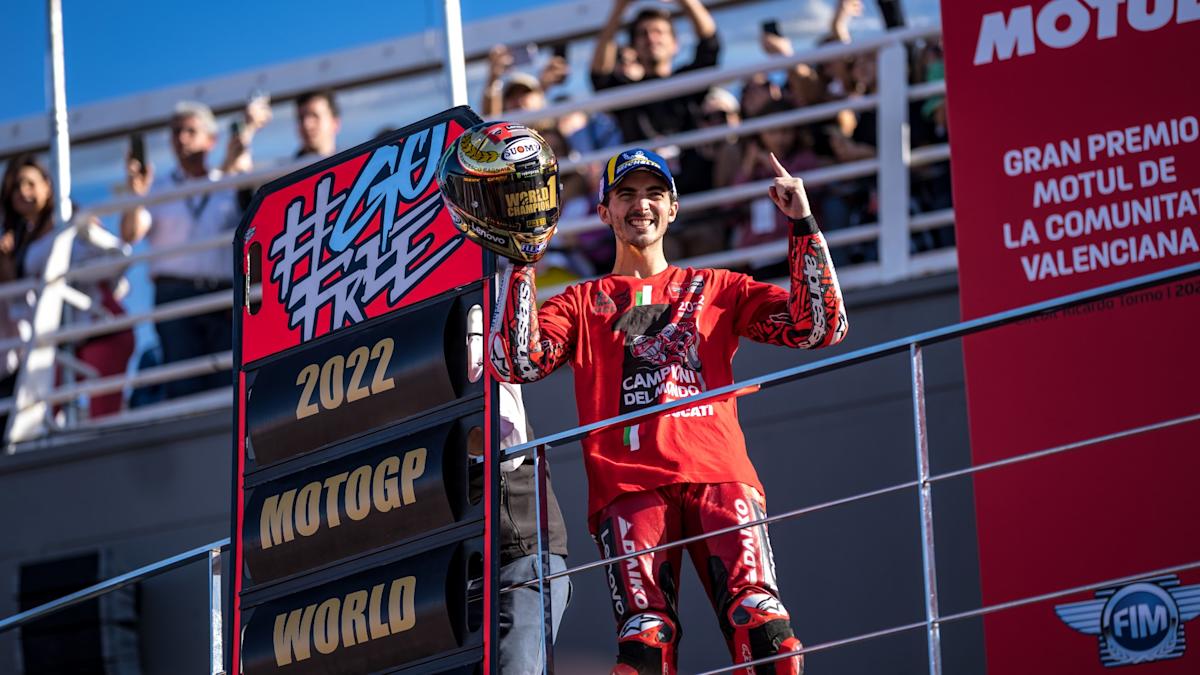 Bagnaia: "Ser campeón del mundo es lo más importante para todos los pilotos"