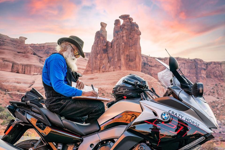Modern Day Mystic Sadhguru On His Motorcycle Adventure Across America, And His New Book On Karma
