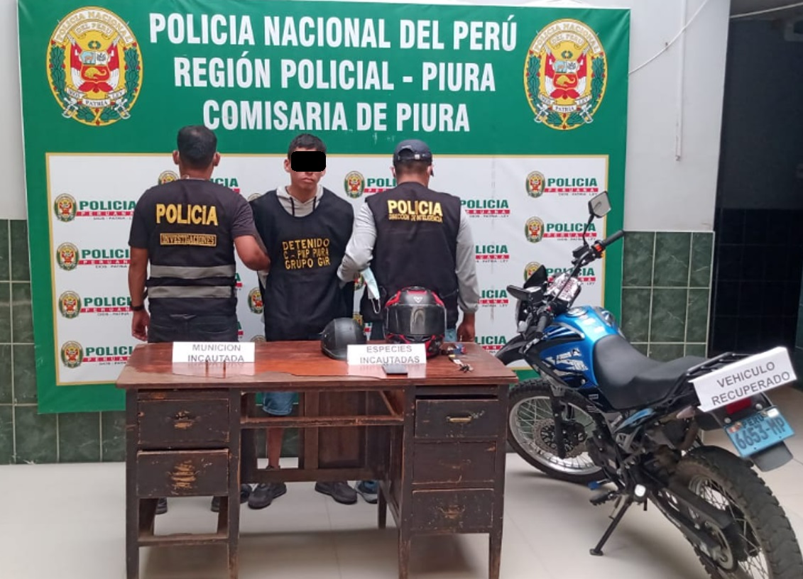 Piura: Policía halla y recupera motocicleta robada - Noticias - Policía Nacional del Perú - Plataforma del Estado Peruano