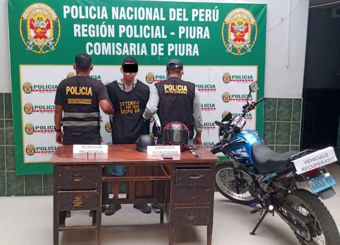 Piura: Policía halla y recupera motocicleta robada - Noticias - Policía Nacional del Perú - Plataforma del Estado Peruano