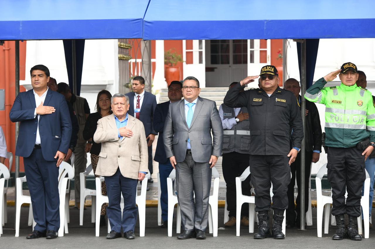 La Libertad: Lucha contra el crimen se potencia con nuevas motos y chalecos antibalas para la PNP - Noticias - Ministerio del Interior - Plataforma del Estado Peruano