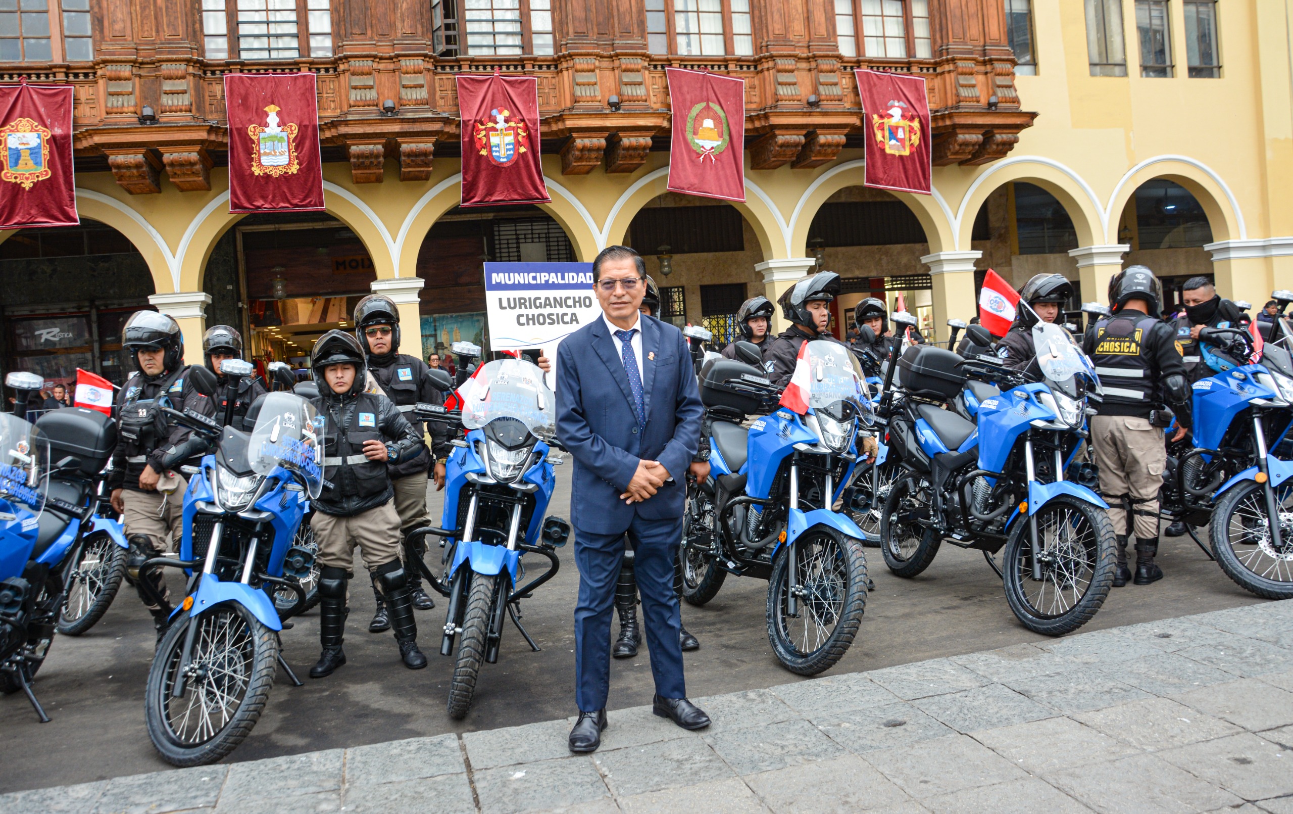 LURIGANCHO-CHOSICA refuerza su seguridad ciudadana con moderna flota de motos lineales - Noticias - Municipalidad Distrital de Lurigancho - Plataforma del Estado Peruano