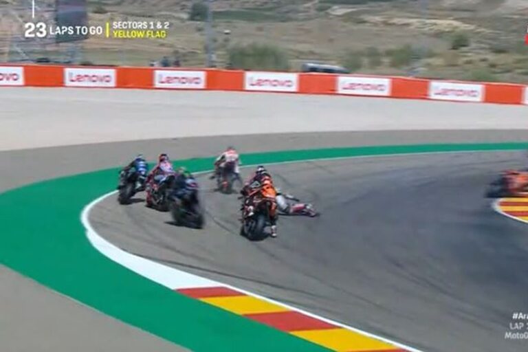 MotoGP: Marc Márquez fue protagonista de dos accidentes que pudieron  terminar en tragedia - LA NACION