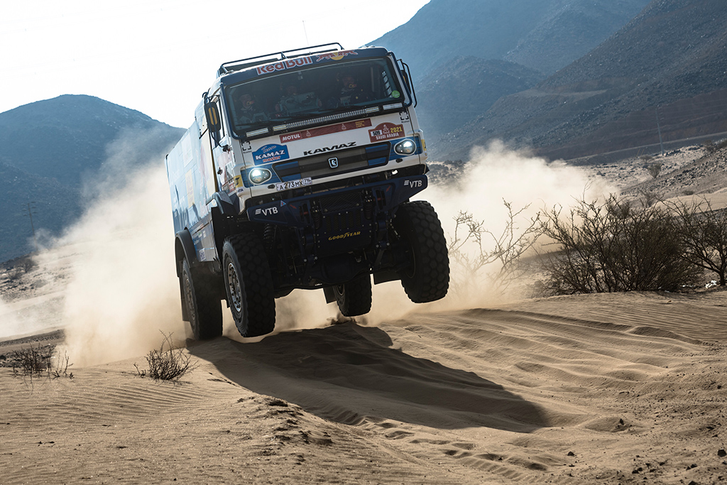 Airat-Mardeev-RUS-of-Team-KAMAZ-Master-trains-during-the-shakedown-prior-Rally-Dakar2021-close-to-Je