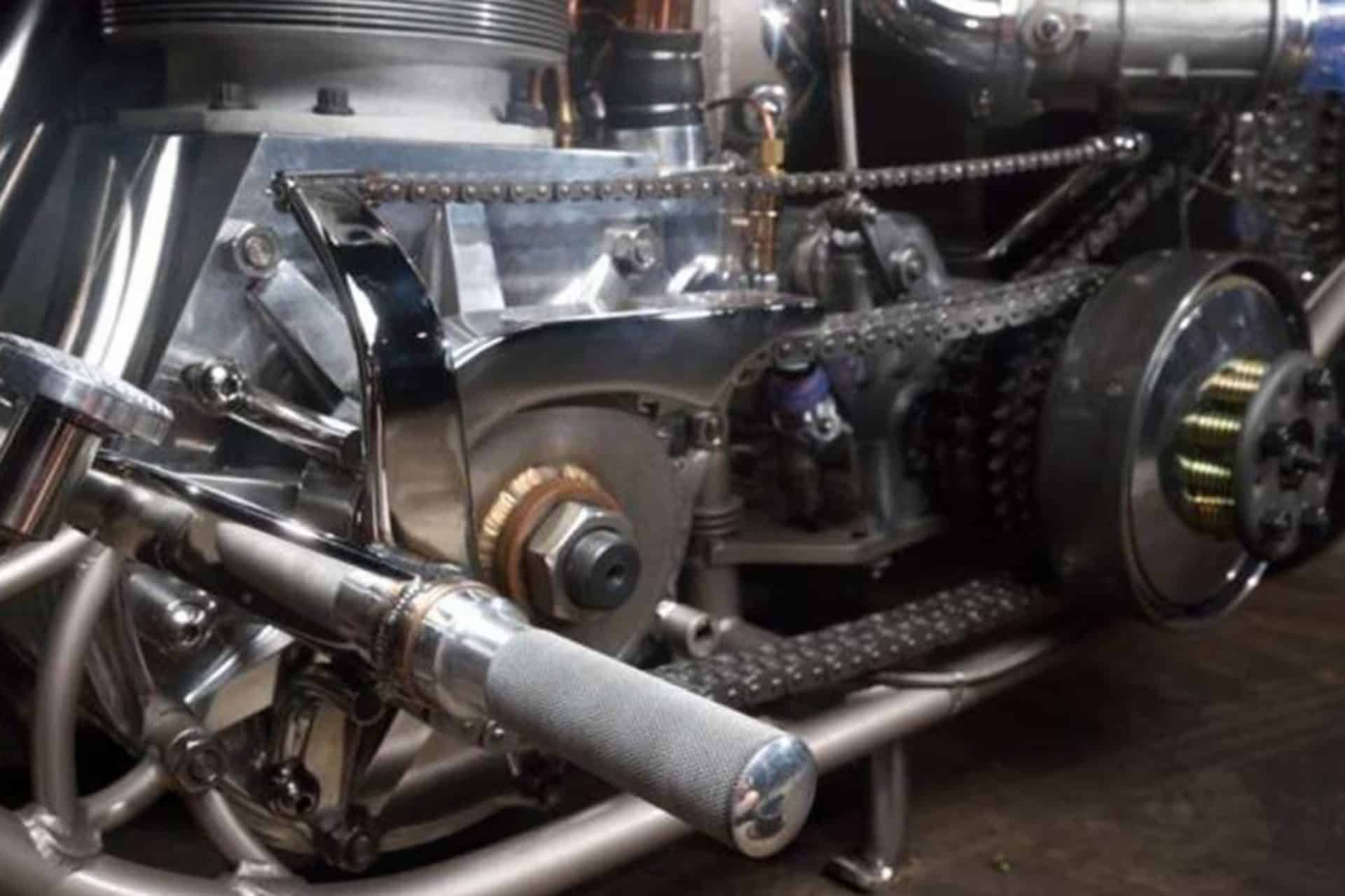 Al Hackel Custom Chopper motor radial