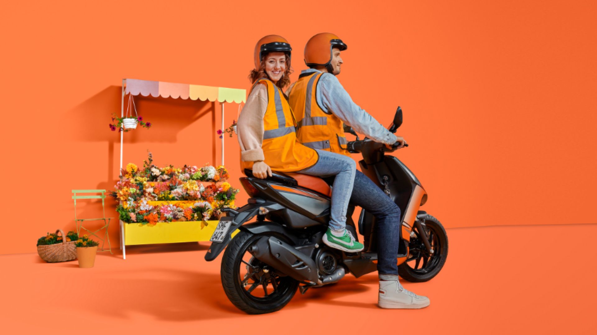 El nuevo servicio de DiDi que conecta a conductores con pasajeros para el traslado en moto (Crédito: Prensa DiDi)