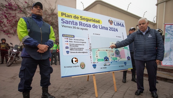 Santa Rosa de Lima 2024: conoce el plan de desvío de la PNP para el viernes 30 de agosto. Video: TV Perú