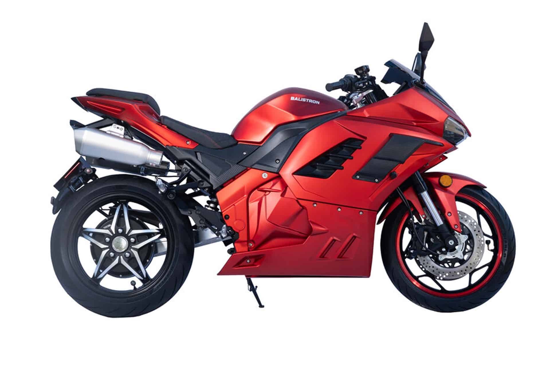 Balistron Sport TS16.12, la moto eléctrica que se "auto percibe" de gasolina....