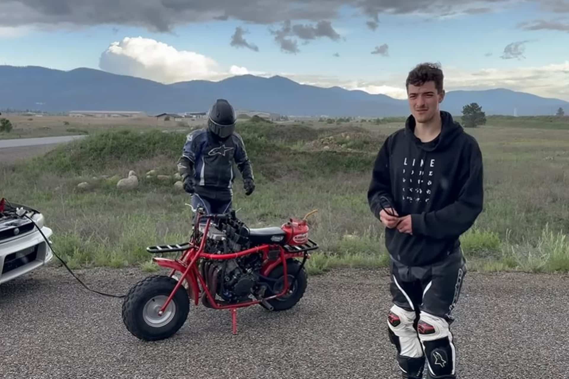 Si creías haberlo visto todo, echa un ojo a esta minimoto con motor de CBR1000RR Fireblade