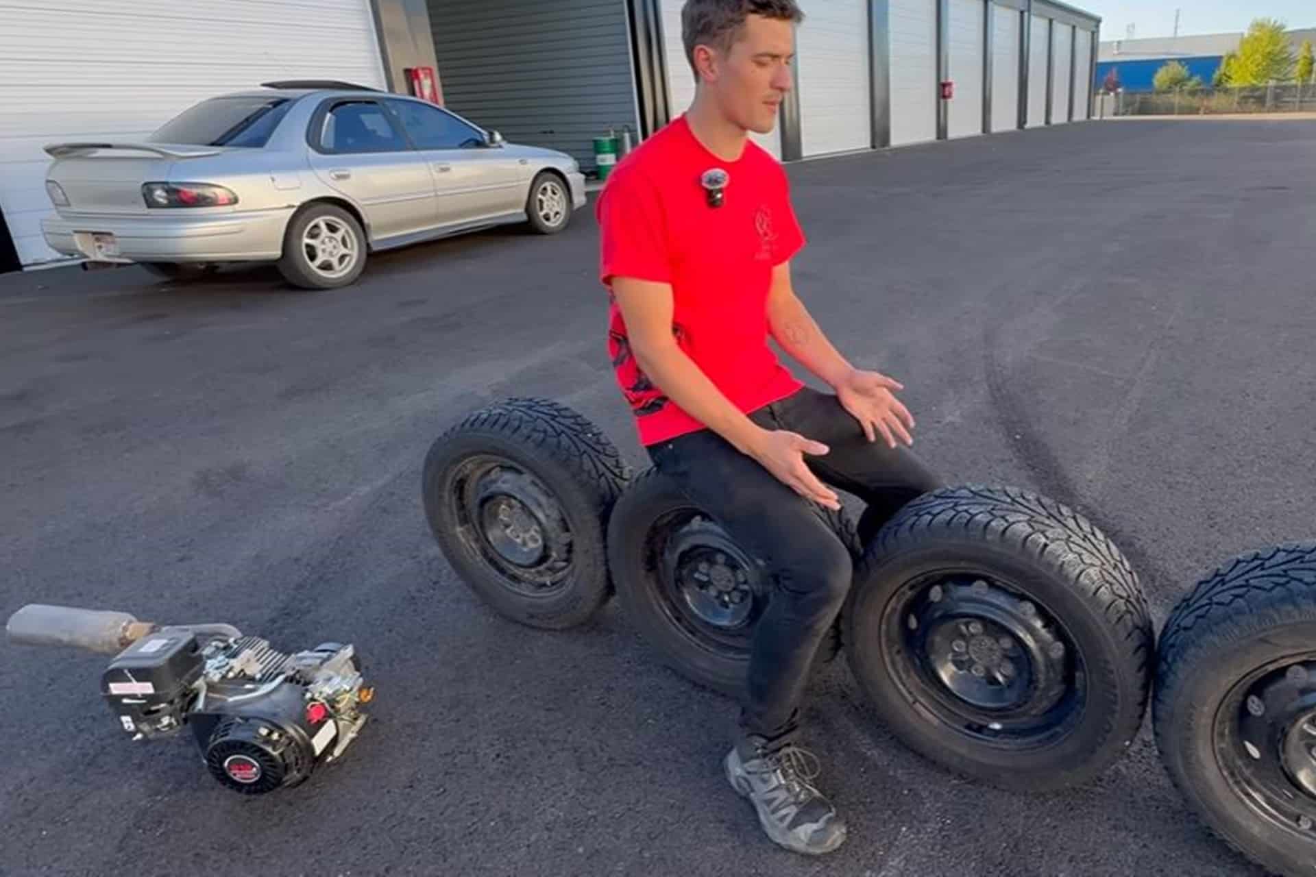 Como fabricar una moto de 4 ruedas en línea paso a paso