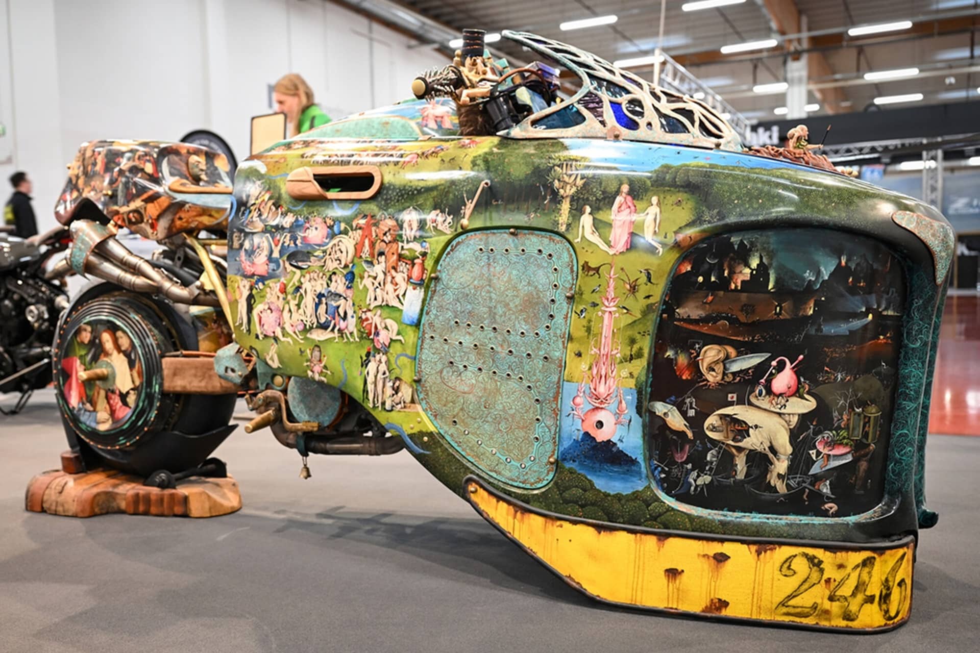 Esta preparación nos demuestra que se puede liar un buen “Pifostio” cuando eres amante del arte