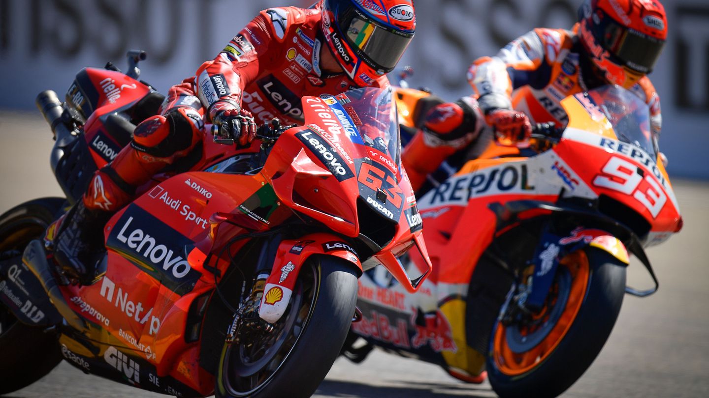 Marc Márquez vs 'Pecco' Bagnaia: Sus mejores batallas