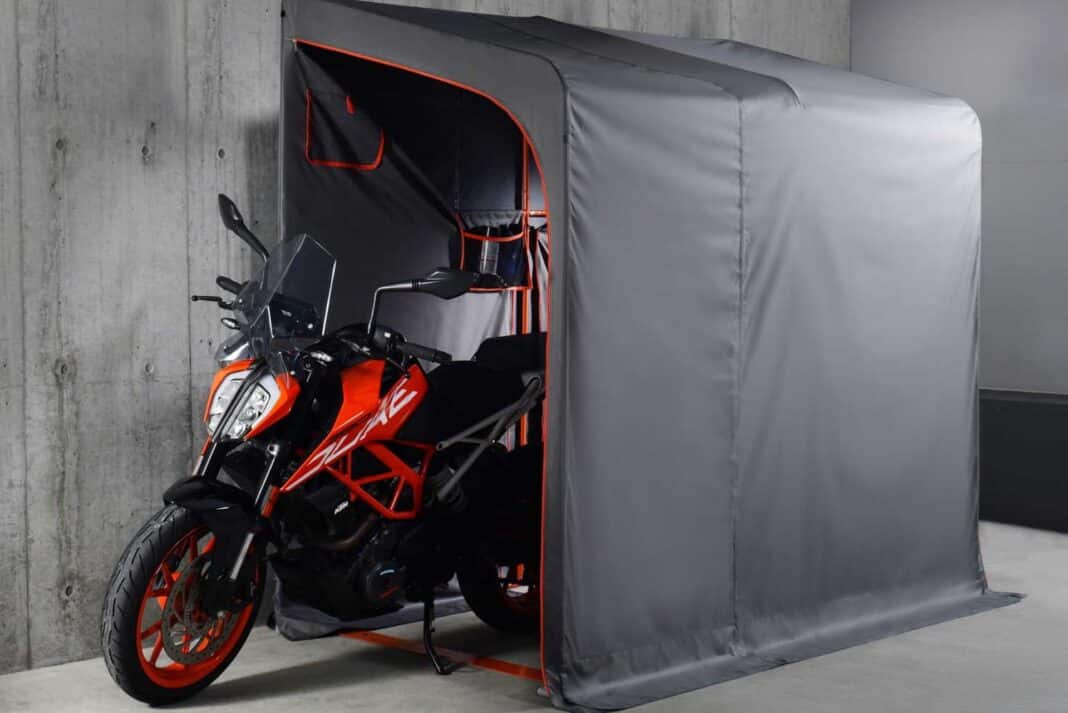 Doppel Ganger Garaje para moto
