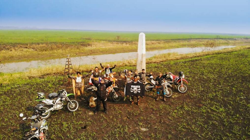 El desafío de motociclistas Hito Challenge 2021 Paraguay-Bolivia se realizará del 7 al 15 de agosto en un trayecto de 740 kilómetros. Foto: Gentileza.