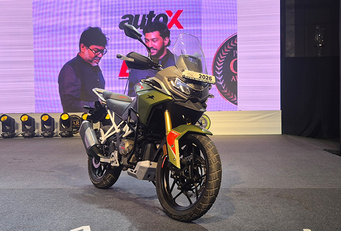 IMOTY 2026 Winner TVS Apache RTX