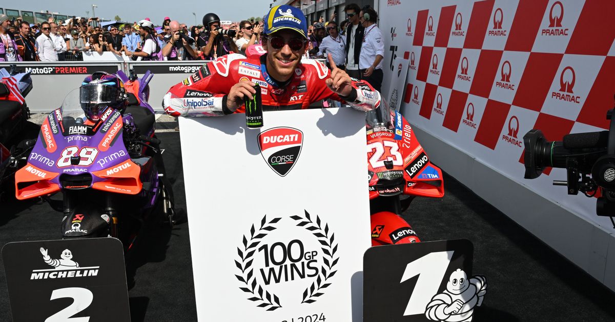 El club de las 100 victorias: Ducati alcanza un hito histórico en MotoGP™